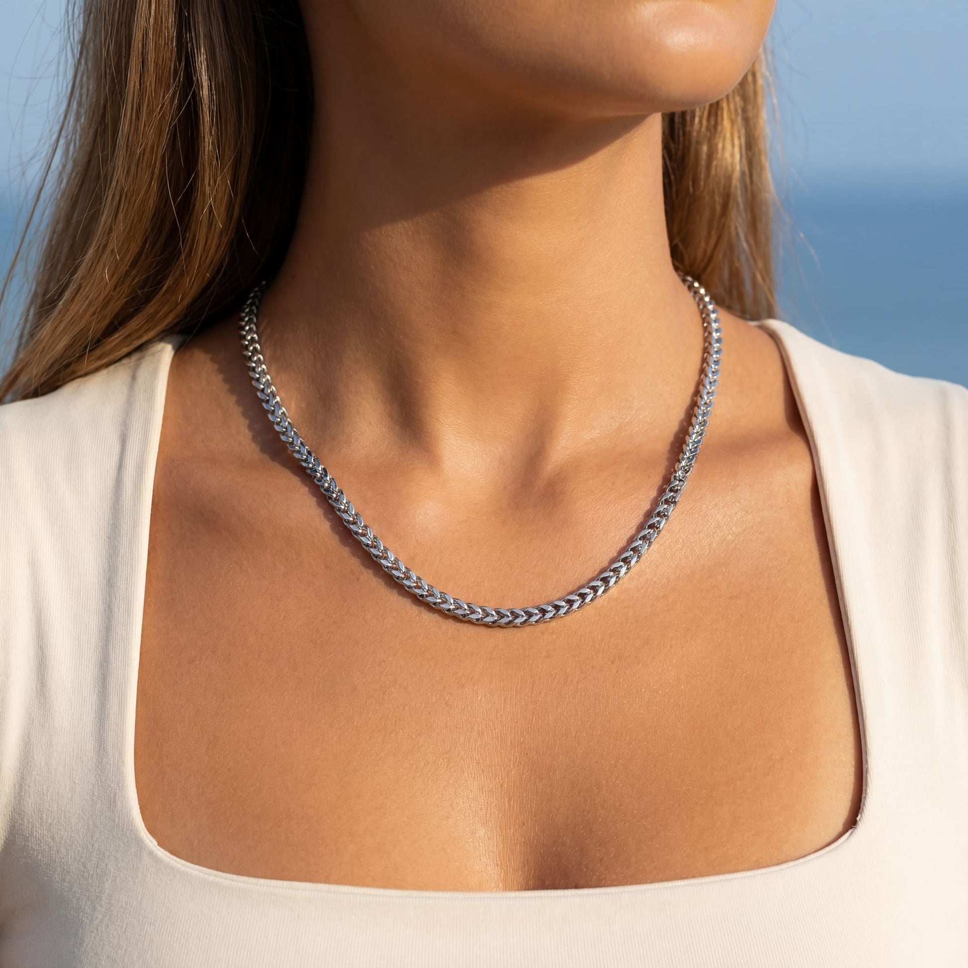 EDELSTAHL 3MM "FLACONI" KETTE - ICERAIN JEWELRY