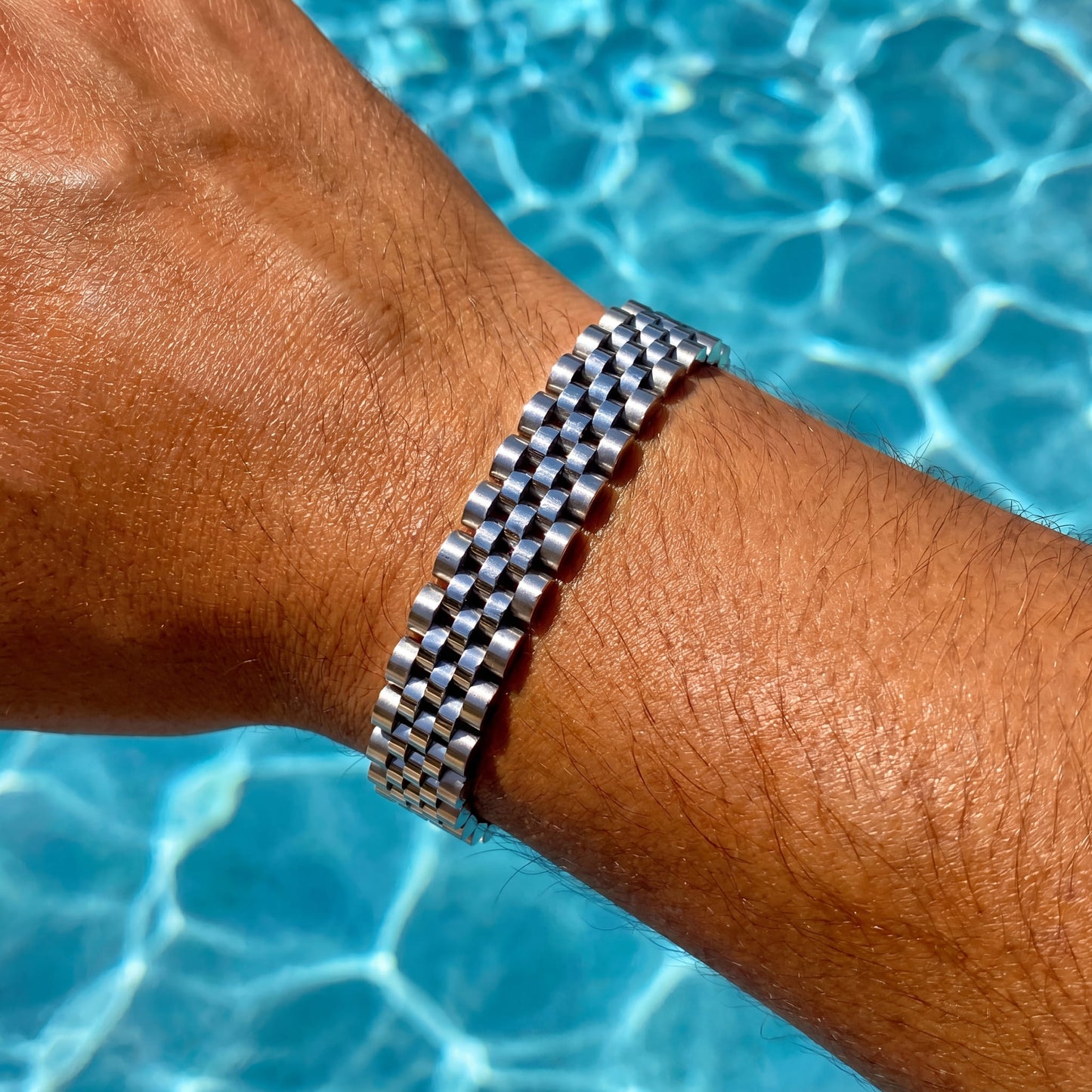 EDELSTAHL 10MM "JUBILEE" ARMBAND - ICERAIN JEWELRY