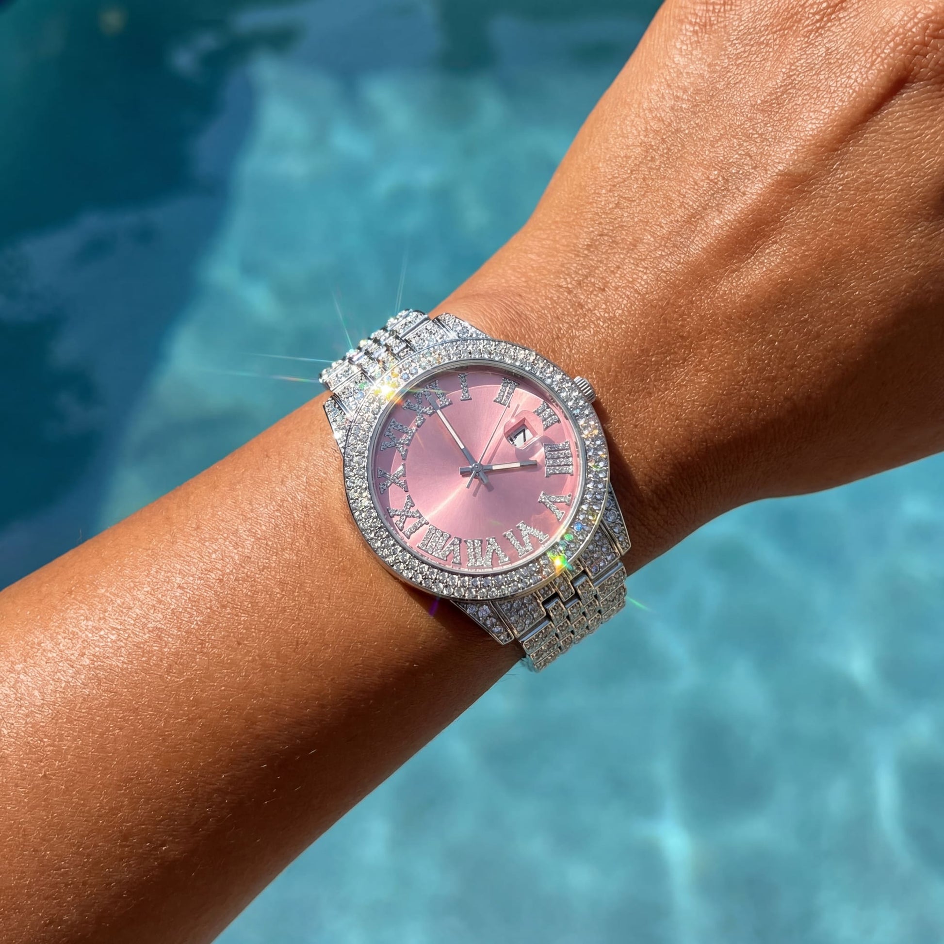ICED OUT "REGINA" UHR - ICERAIN JEWELRY
