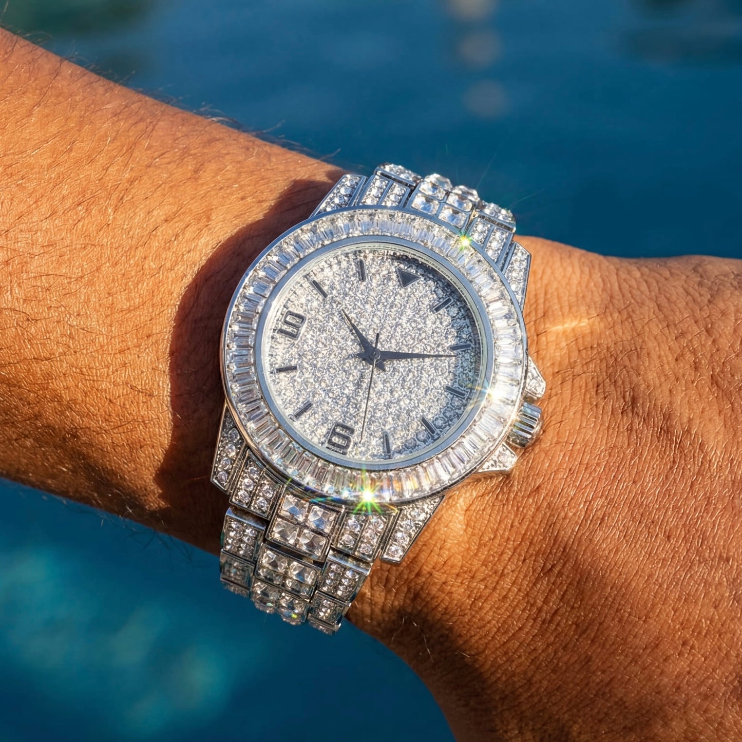 ICED OUT "BOGI" UHR - ICERAIN JEWELRY