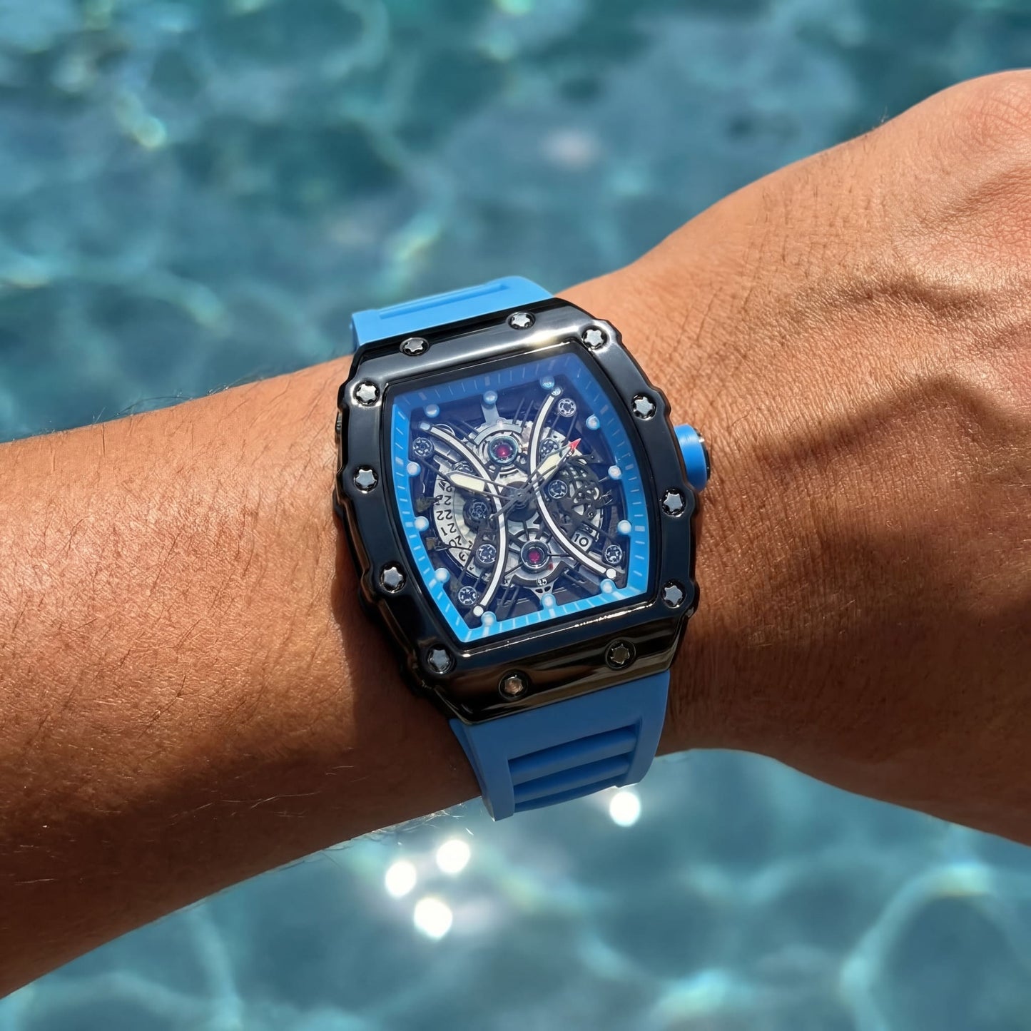 EDELSTAHL "WARRIOR V2" UHR - ICERAIN JEWELRY