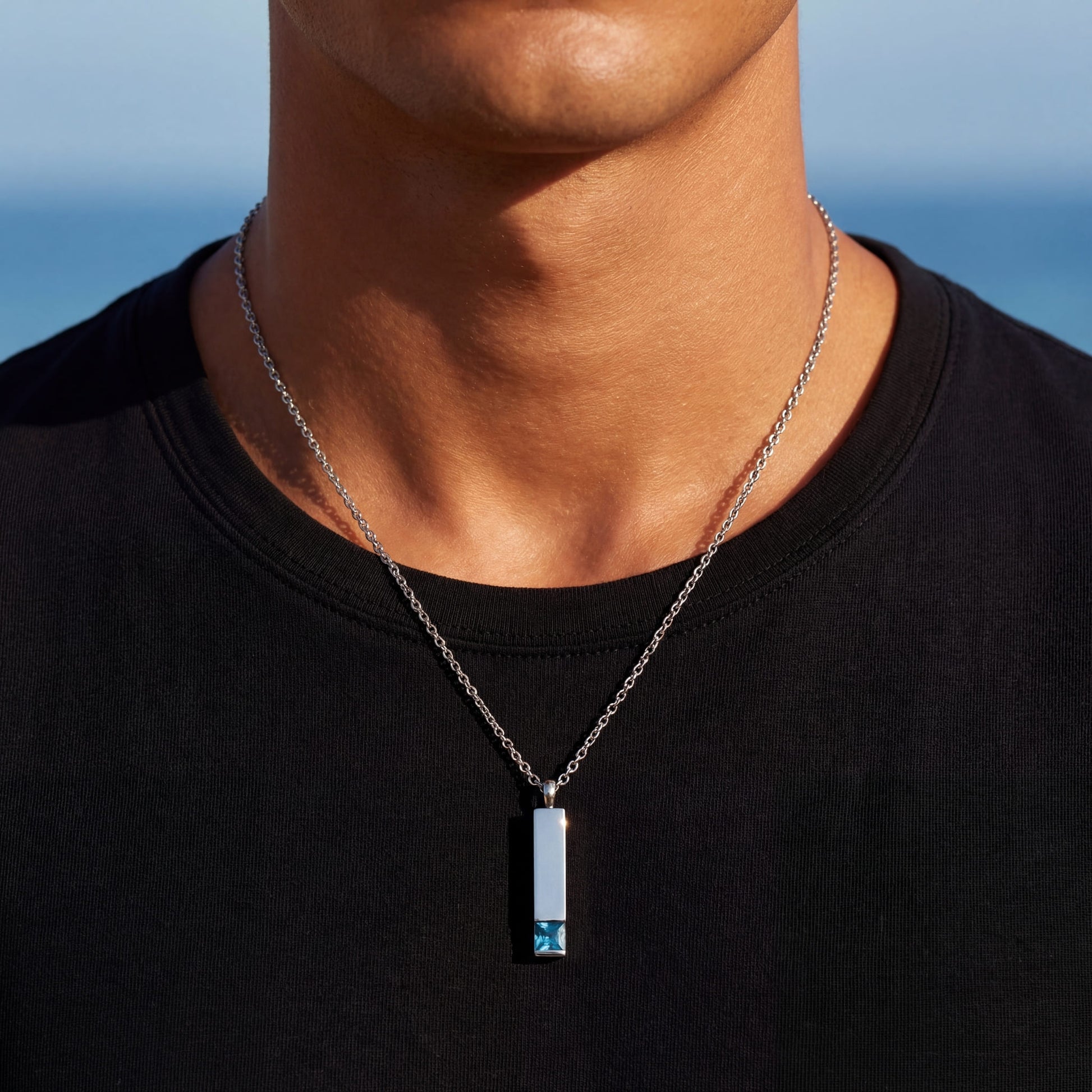 ICED OUT "BIRTHDAY STONE" KETTE - ICERAIN JEWELRY