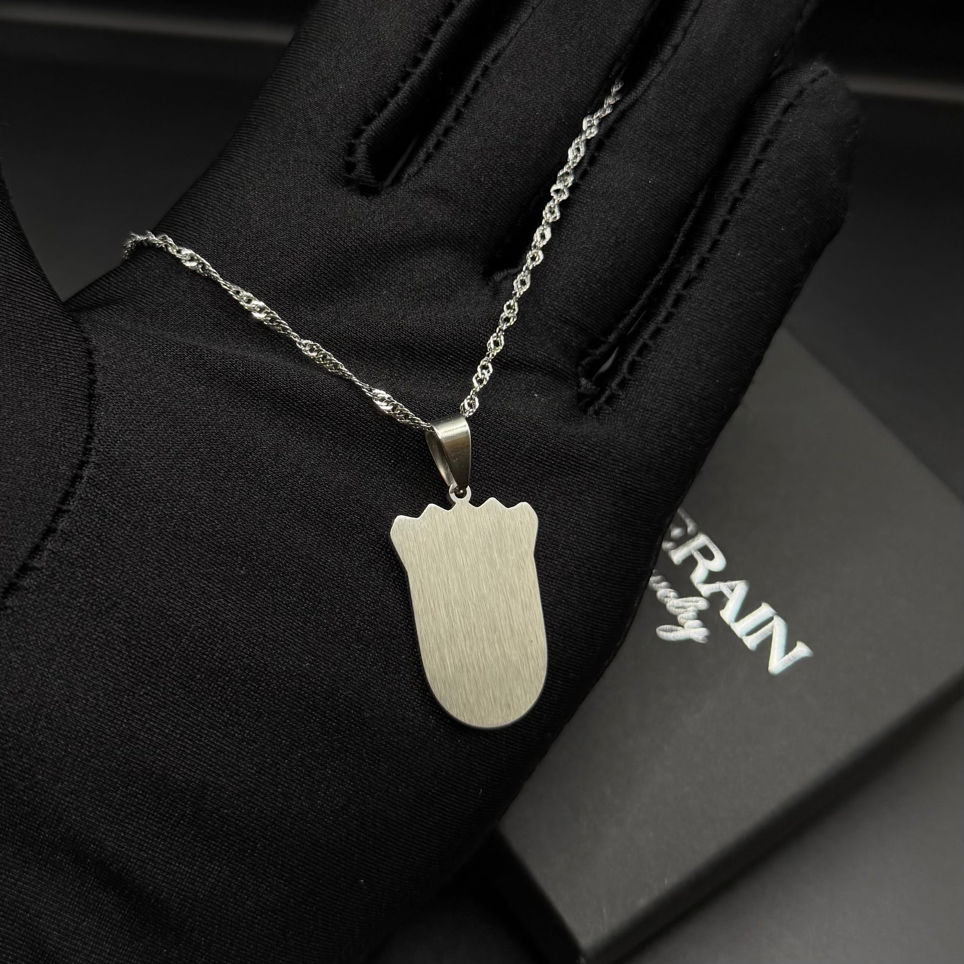 EDELSTAHL "CROATIA V2" LÄNDERKETTE - ICERAIN JEWELRY