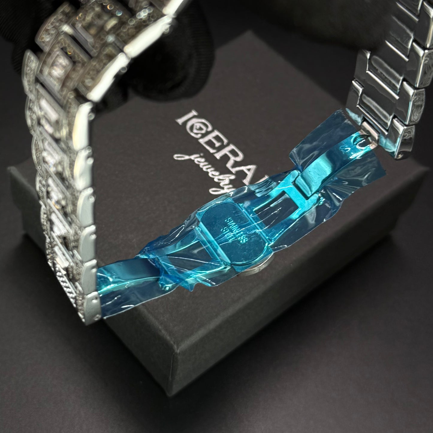ICED OUT "ARABIC" UHR - ICERAIN JEWELRY