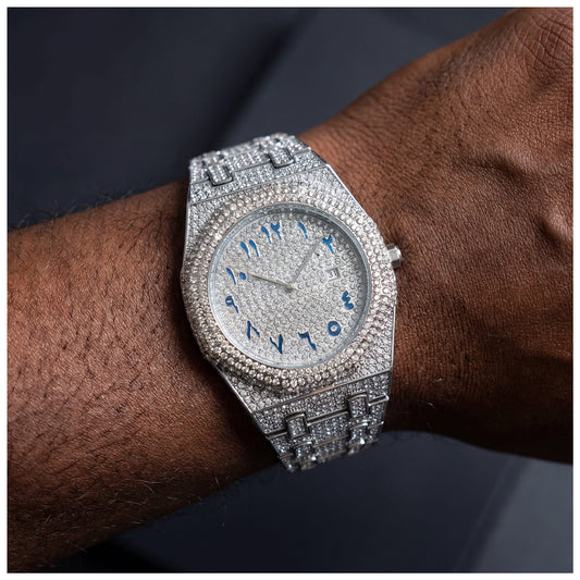 ICED OUT "ARABIC V2" UHR - ICERAIN JEWELRY