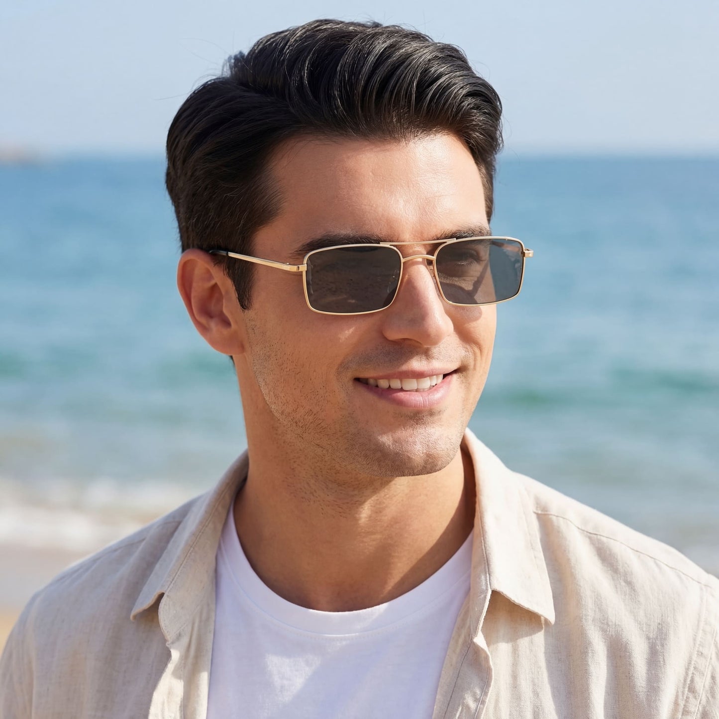 EDELSTAHL "FREMOLO" SONNENBRILLE - ICERAIN JEWELRY