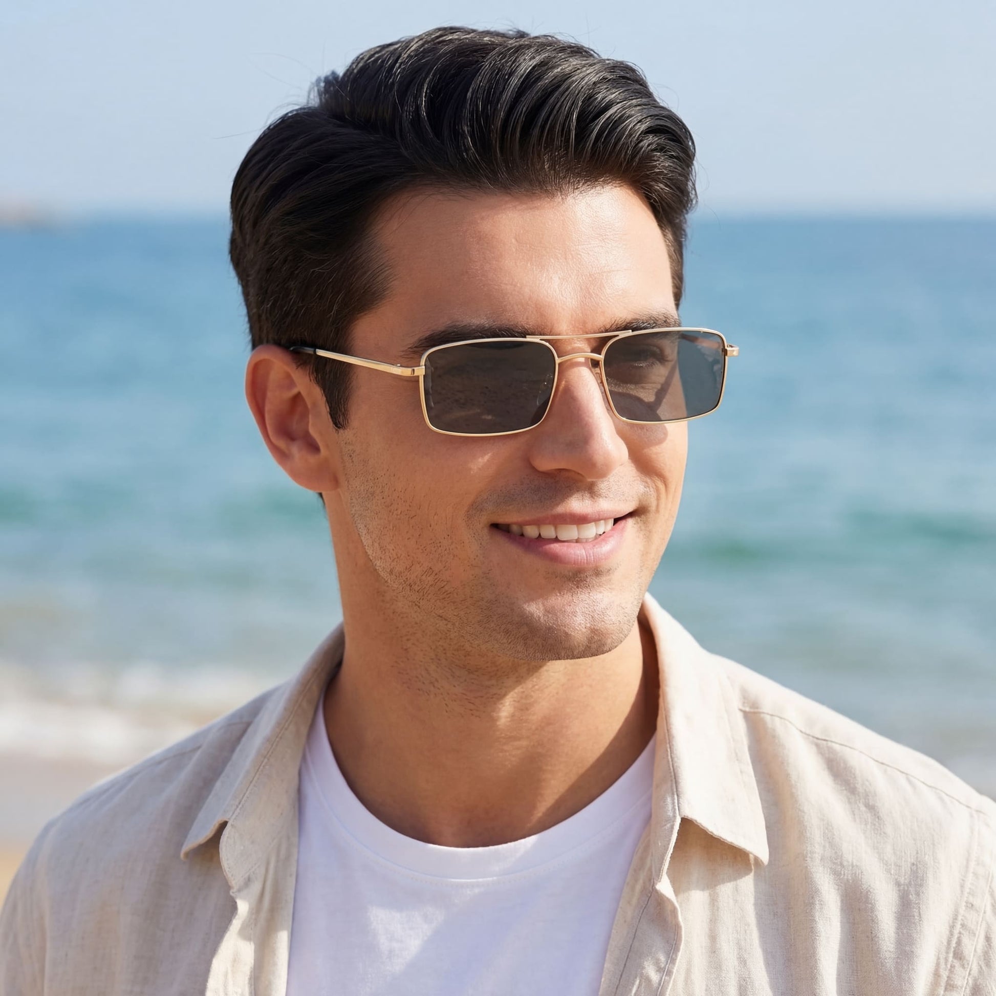 EDELSTAHL "FREMOLO" SONNENBRILLE - ICERAIN JEWELRY