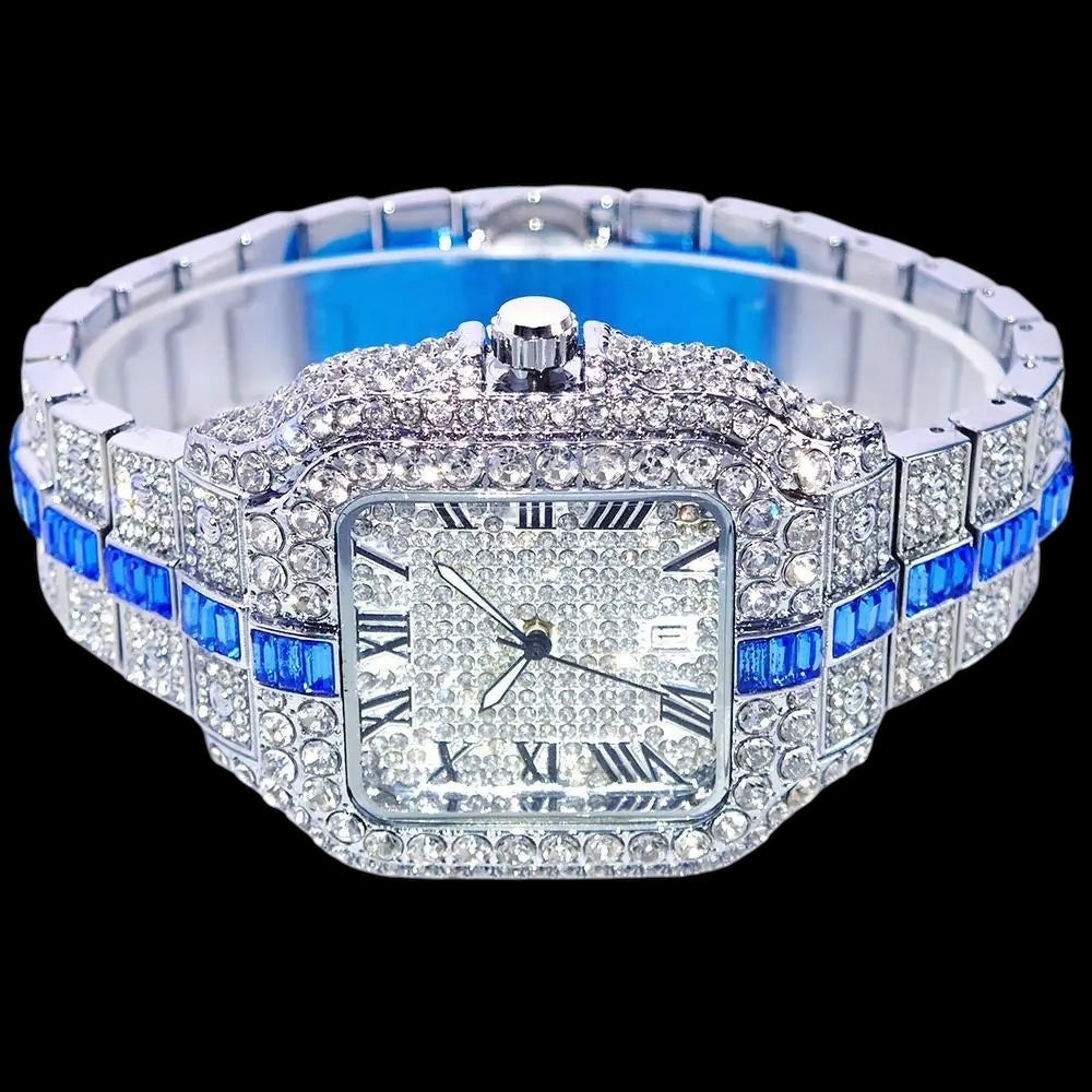 ICED OUT "PIAZZA V3" UHR - ICERAIN JEWELRY