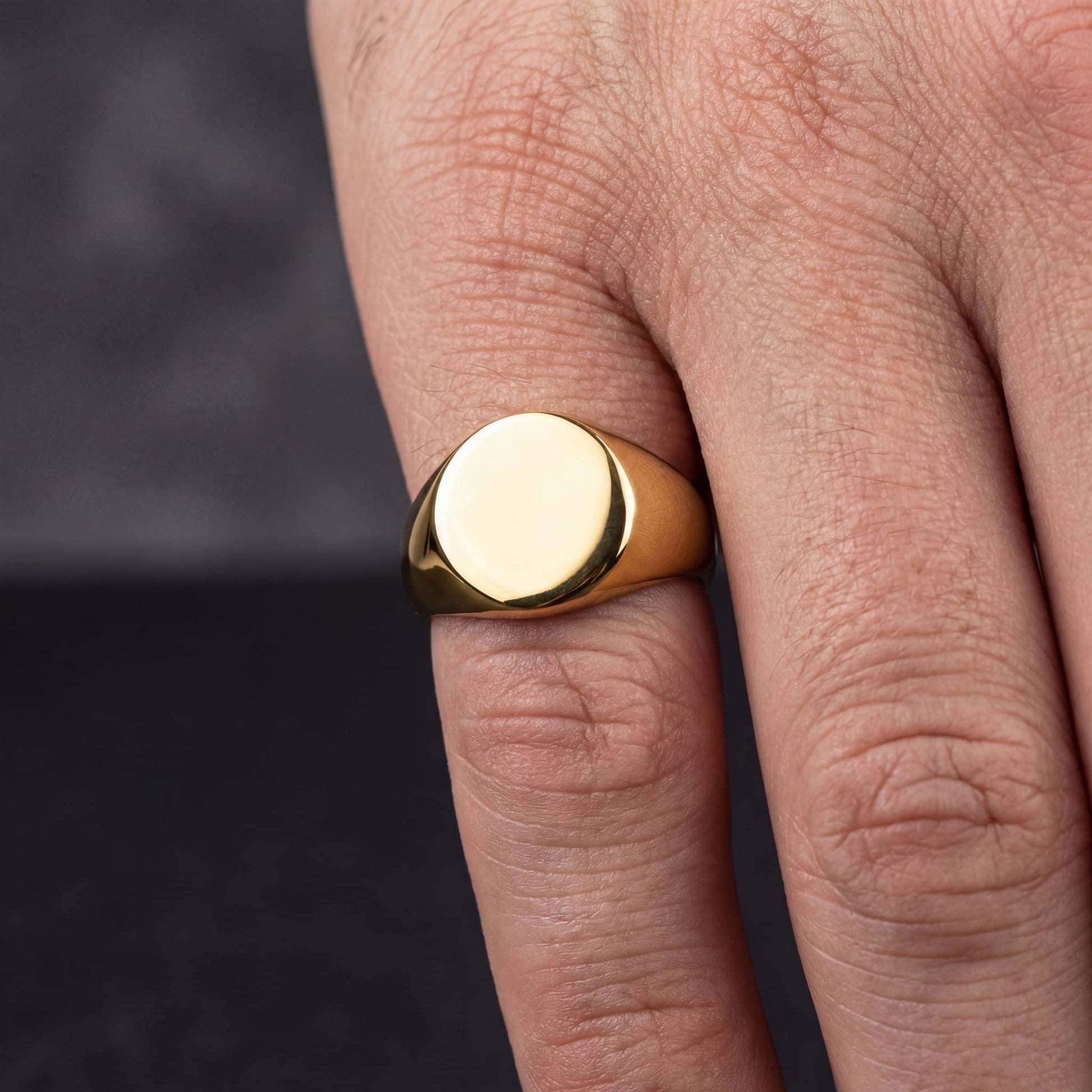 EDELSTAHL "SMOOTHER" RING - ICERAIN JEWELRY