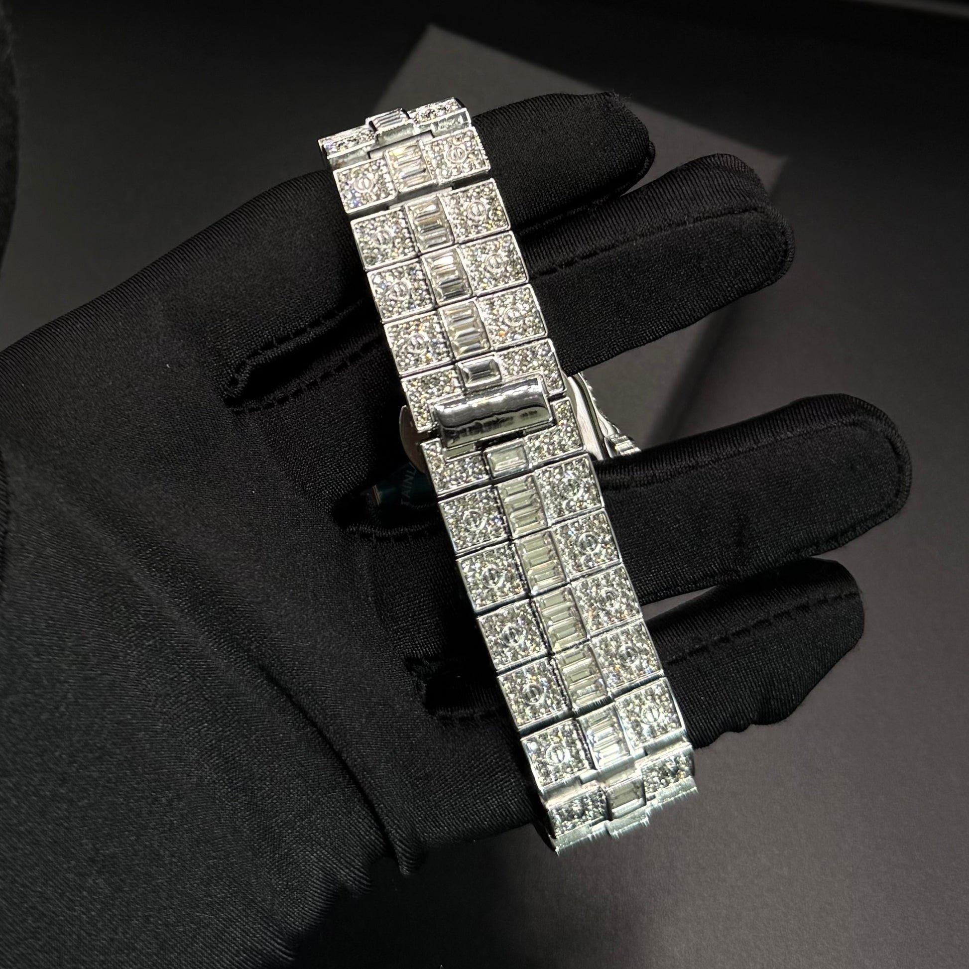 ICED OUT "PIAZZA V4" UHR - ICERAIN JEWELRY