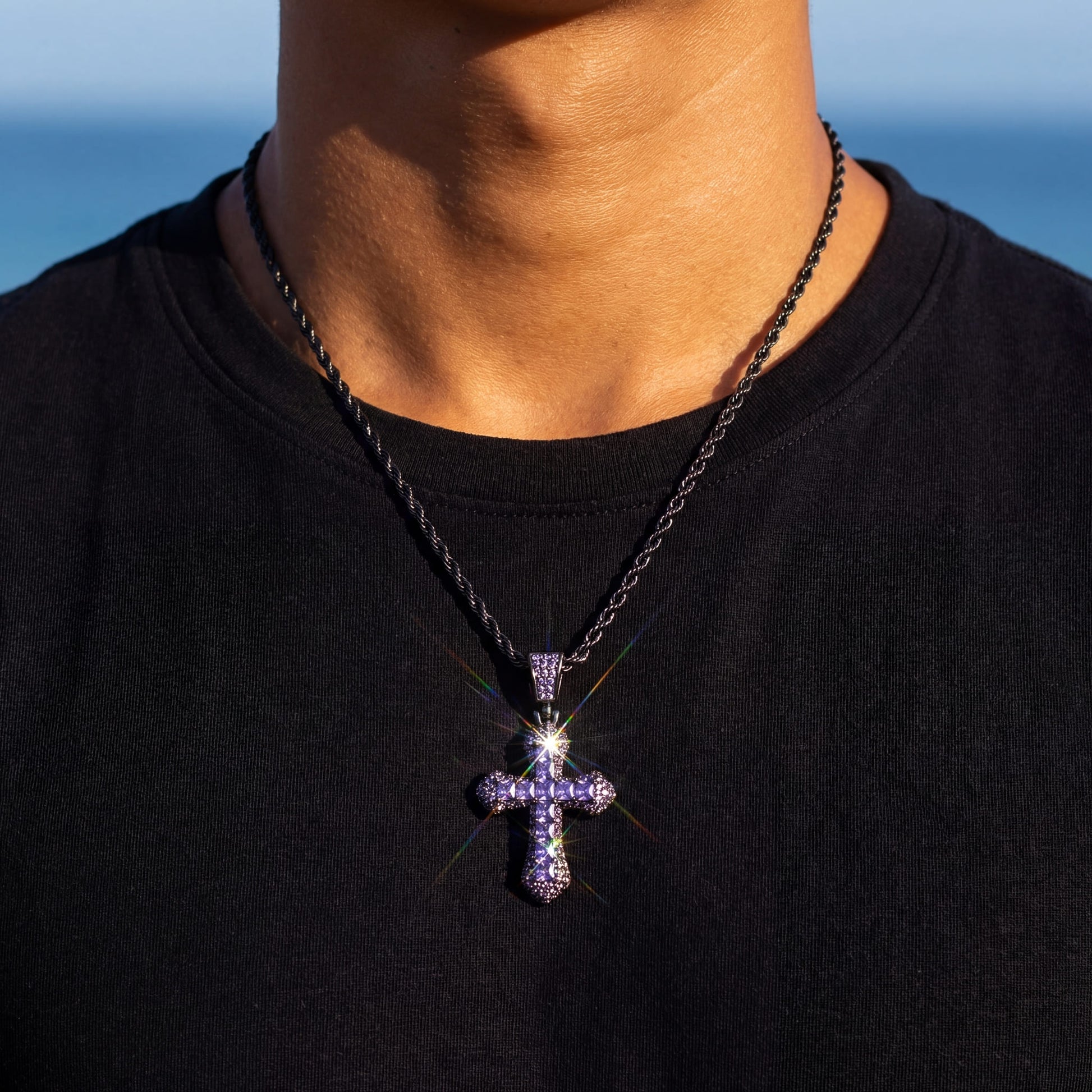 ICED OUT "CROSS" KETTE - ICERAIN JEWELRY