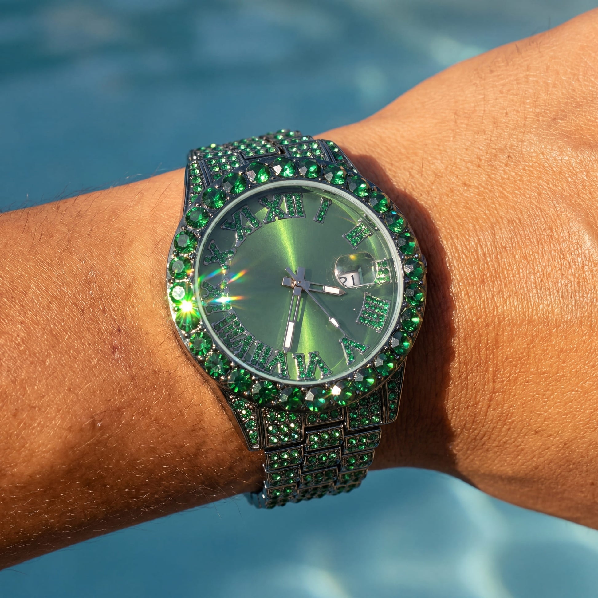 ICED OUT "REGINA V2" UHR - ICERAIN JEWELRY