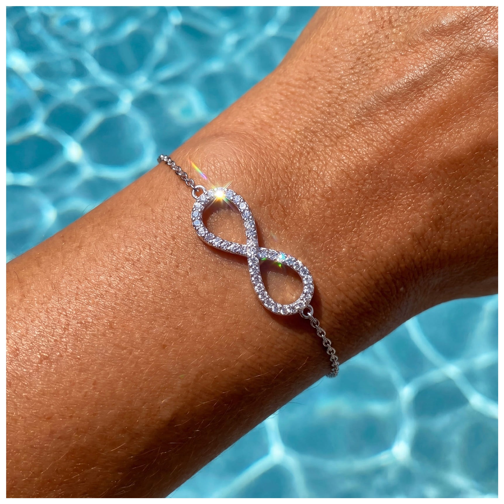 ICED OUT "INFINITY" ARMBAND - ICERAIN JEWELRY