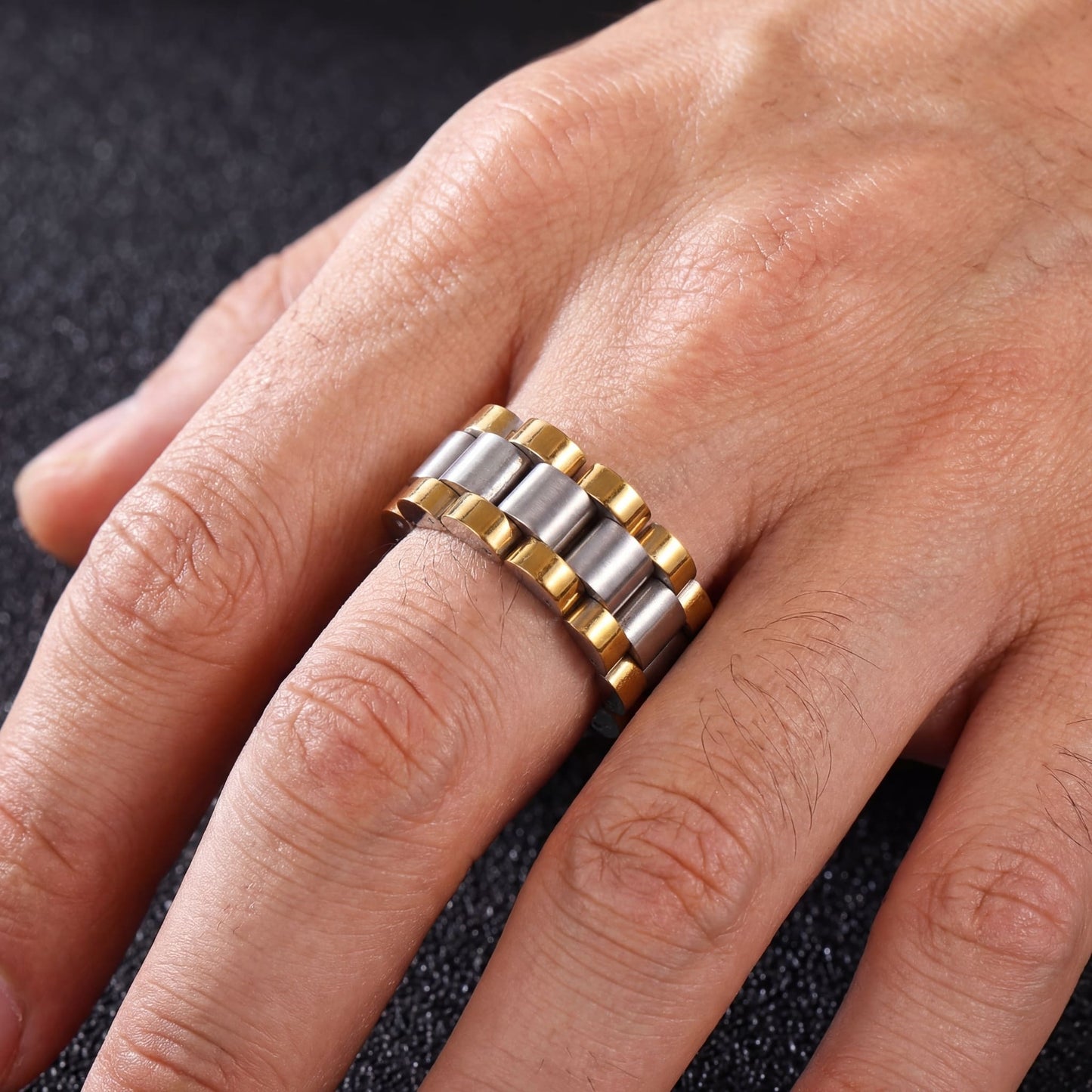 EDELSTAHL "JUBILEE" RING - ICERAIN JEWELRY