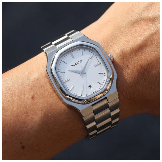 EDELSTAHL "WHOLARS" UHR - ICERAIN JEWELRY