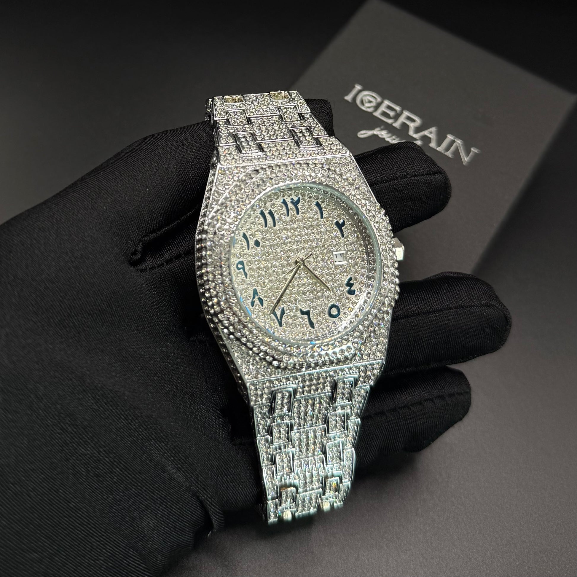 ICED OUT "ARABIC V2" UHR - ICERAIN JEWELRY