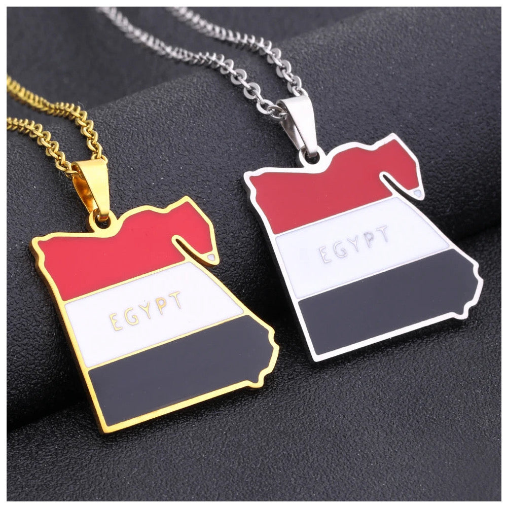 EDELSTAHL "EGYPT" LÄNDERKETTE - ICERAIN JEWELRY