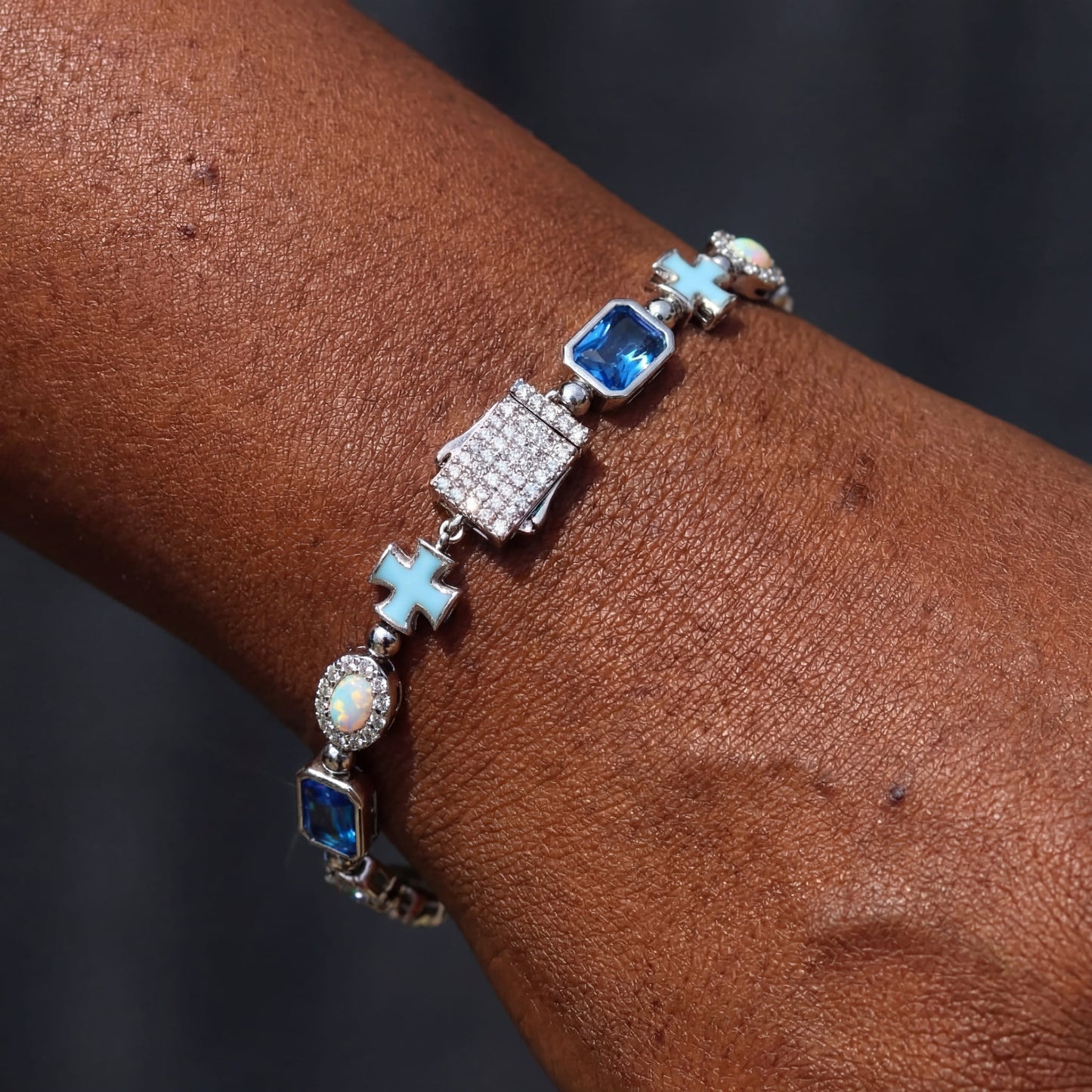 ICED OUT 6MM "CHOKER V2“ ARMBAND - ICERAIN JEWELRY