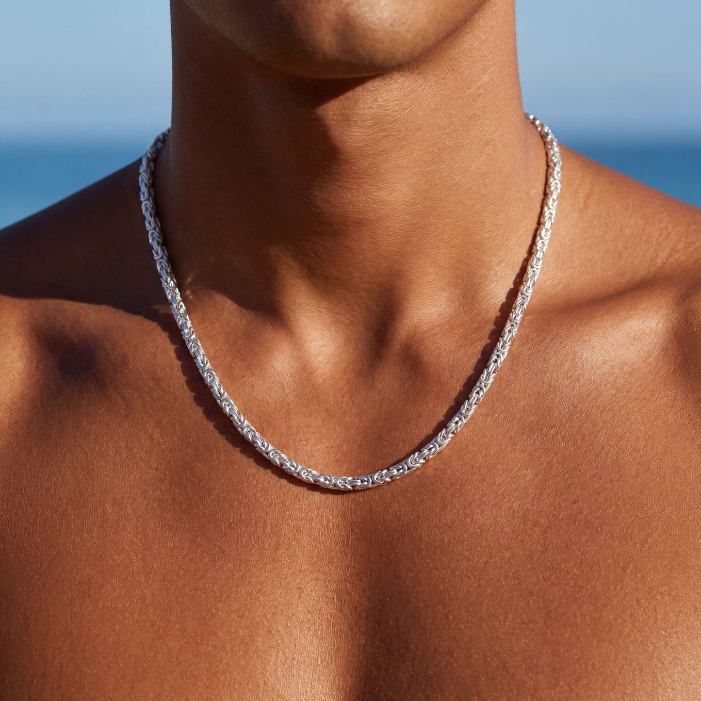 925S SILVER 2,5MM "KING" KÖNIGSKETTE - ICERAIN JEWELRY