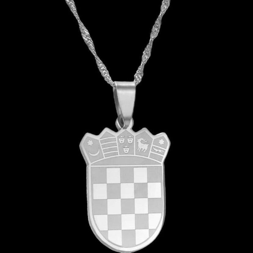 Luxus Edelstahl "Croatia V2" Länderkette