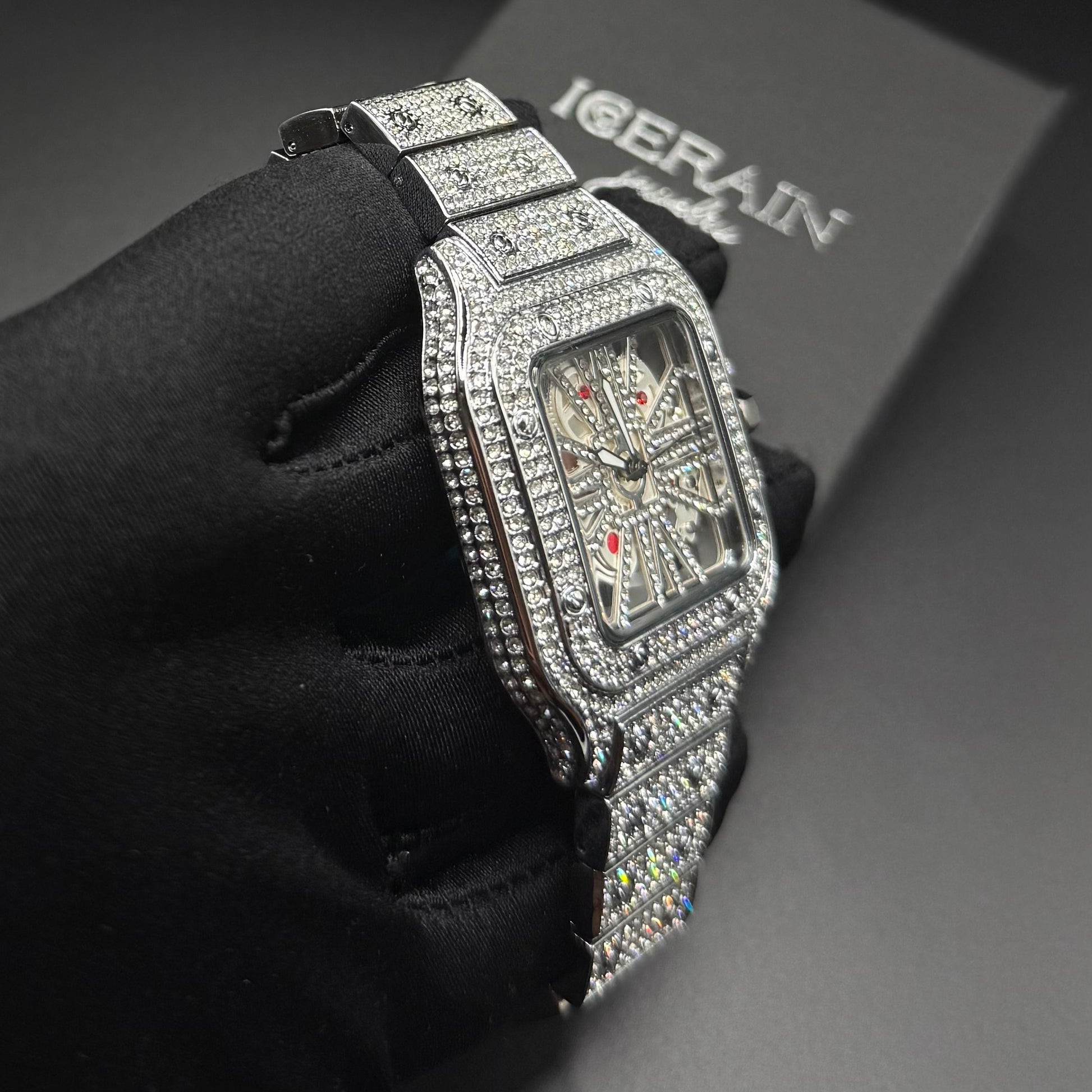 ICED OUT "PIAZZA V2" UHR - ICERAIN JEWELRY