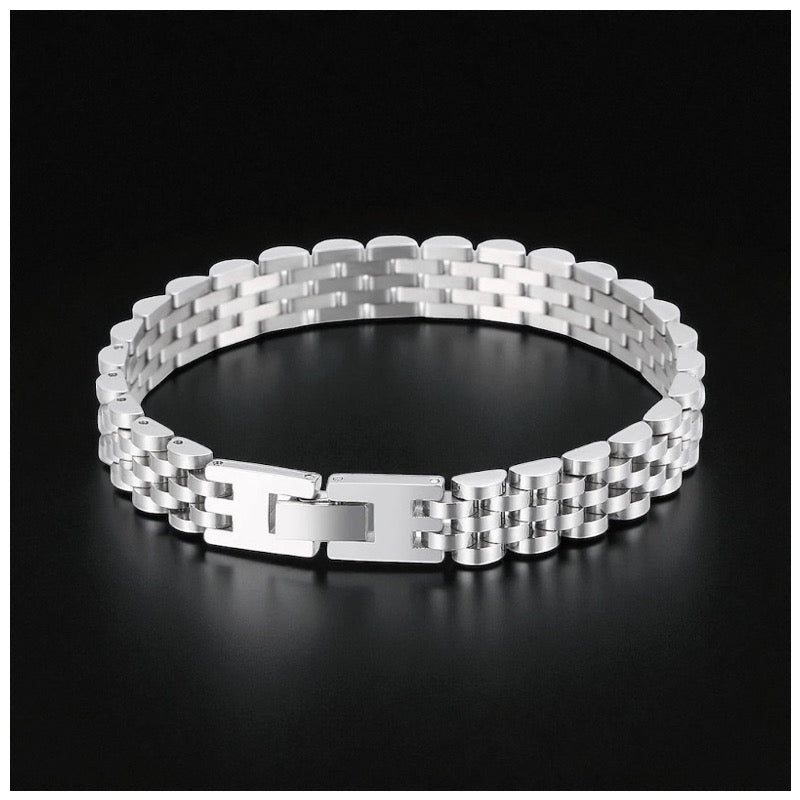 EDELSTAHL 10MM "JUBILEE" ARMBAND - ICERAIN JEWELRY