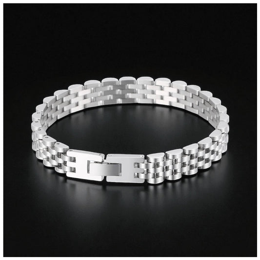 EDELSTAHL 10MM "JUBILEE" ARMBAND - ICERAIN JEWELRY