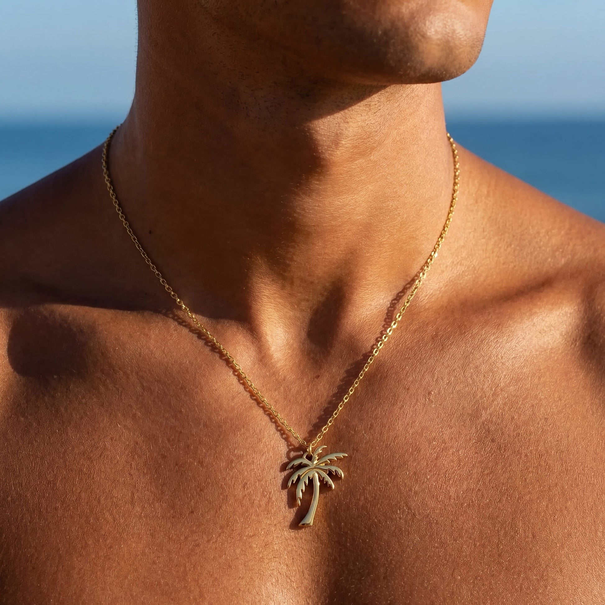 EDELSTAHL "PALM" KETTE - ICERAIN JEWELRY