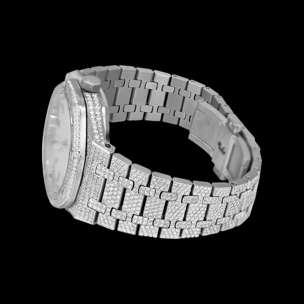 ICED OUT 42MM MOISSANITE "APOSTEL" UHR