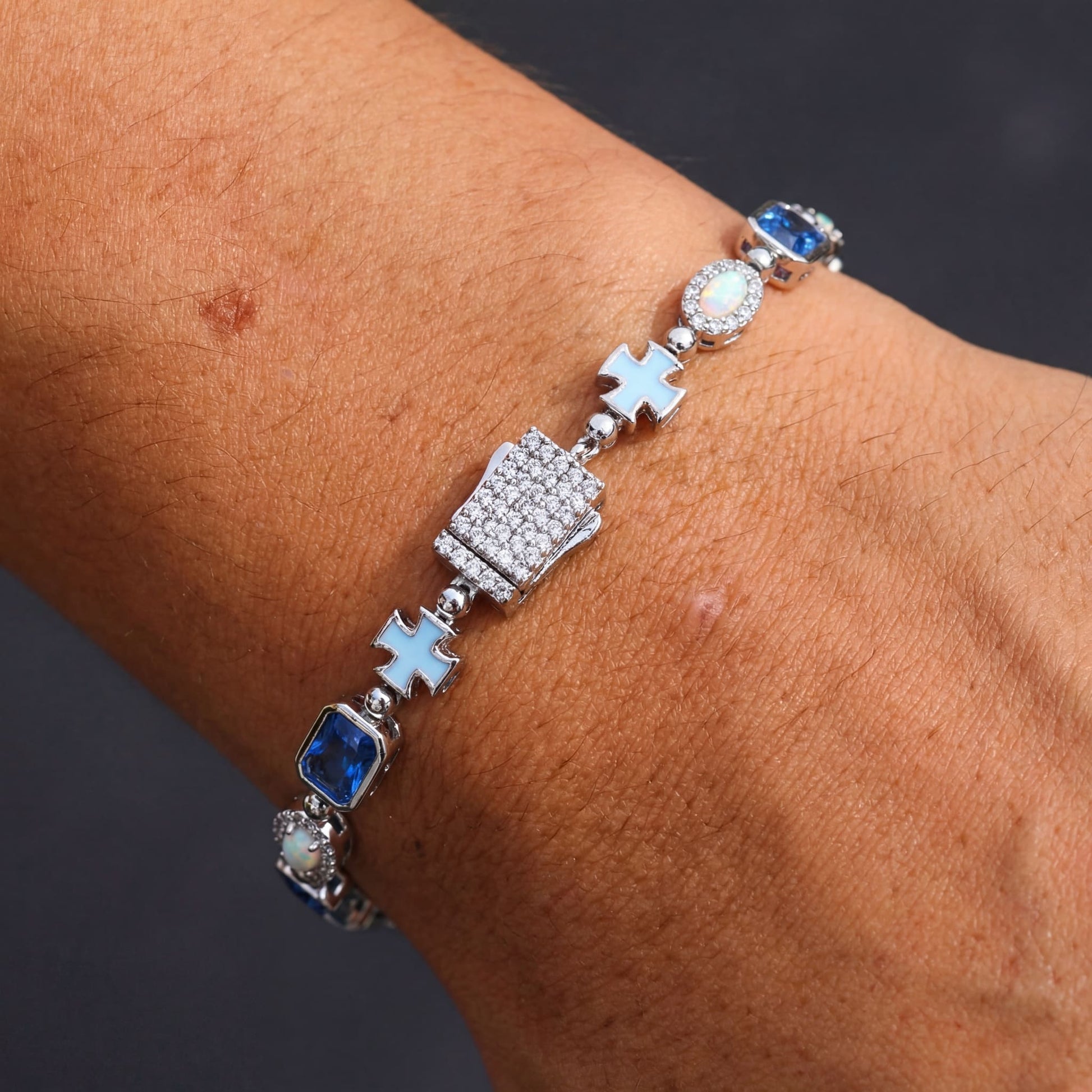 ICED OUT 6MM "CHOKER V2“ ARMBAND - ICERAIN JEWELRY