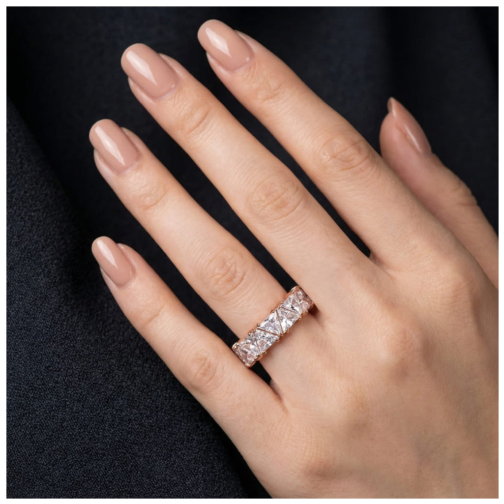 ICED OUT "ROSEGOLD SURFER" RING - ICERAIN JEWELRY