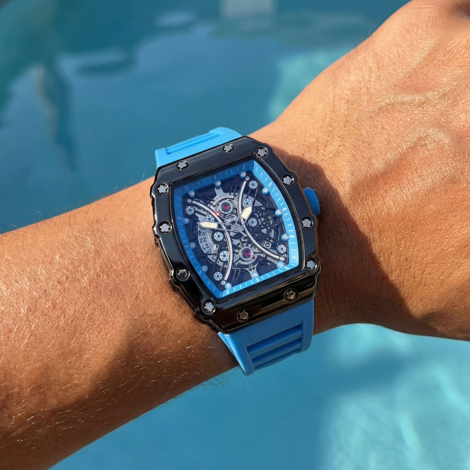 EDELSTAHL "WARRIOR V2" UHR - ICERAIN JEWELRY