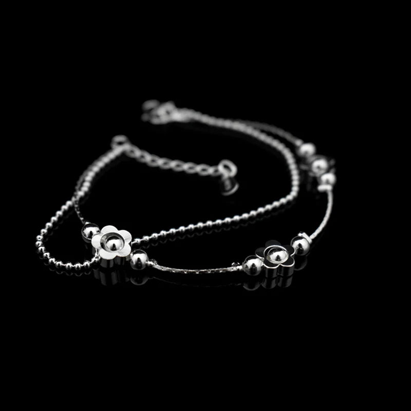 Luxus 925S Silver "Flower" Armbänder