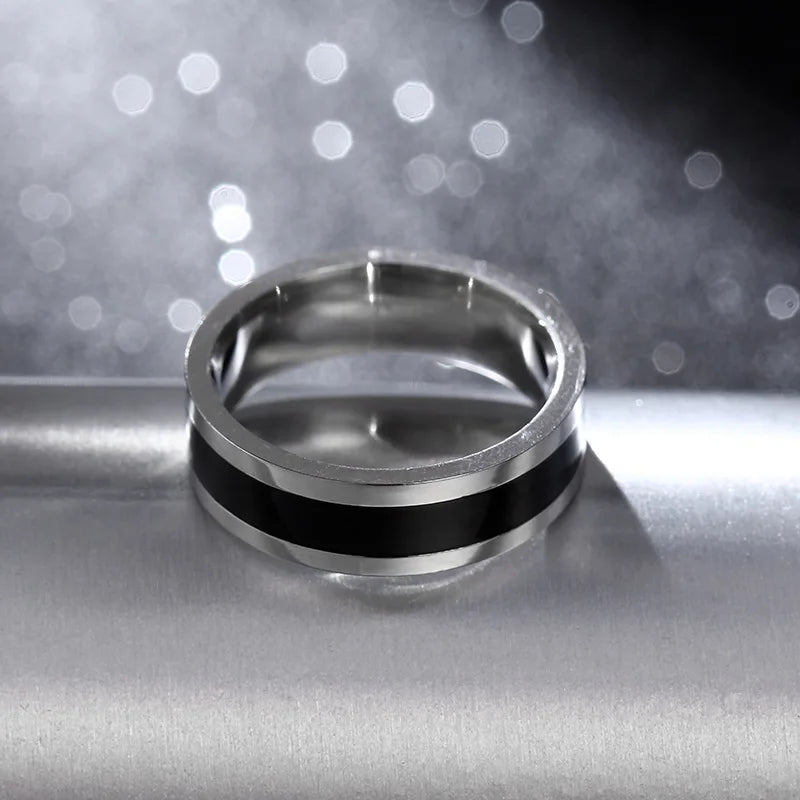 EDELSTAHL "CLASSICO" RING - ICERAIN JEWELRY