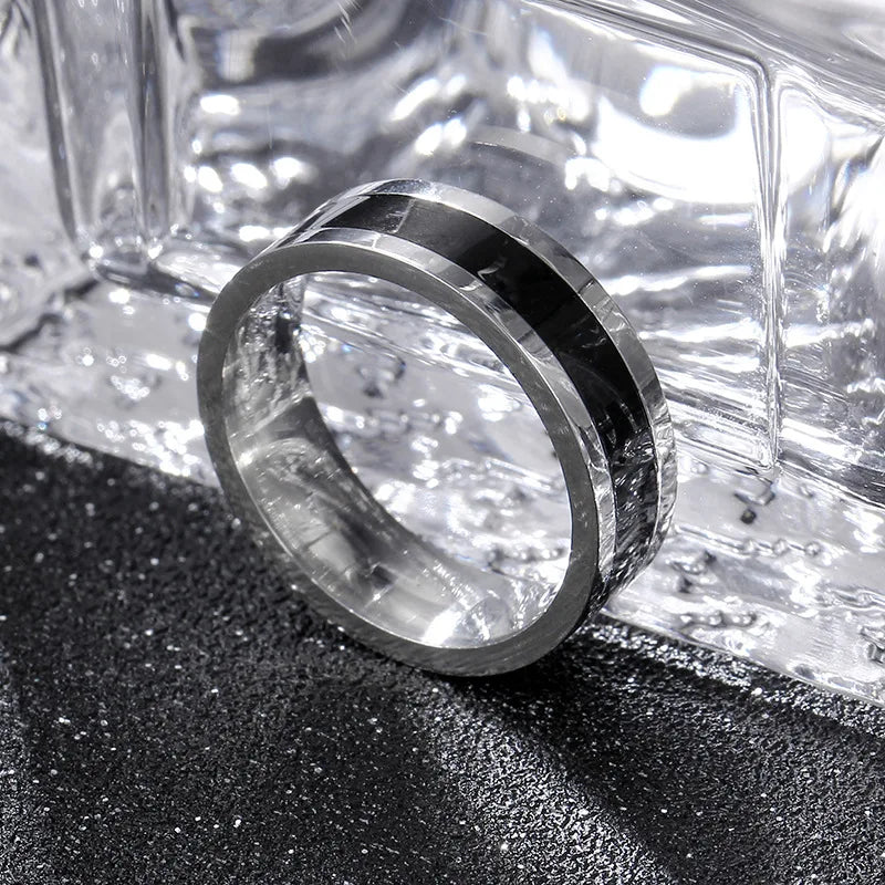 EDELSTAHL "CLASSICO" RING - ICERAIN JEWELRY