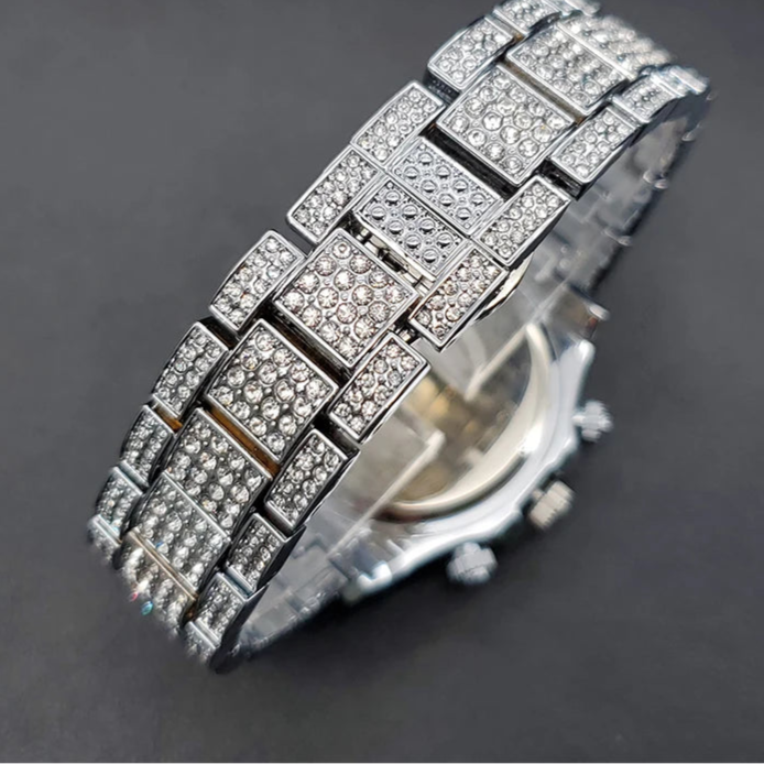 ICED OUT "SOLLINI V3" UHR - ICERAIN JEWELRY