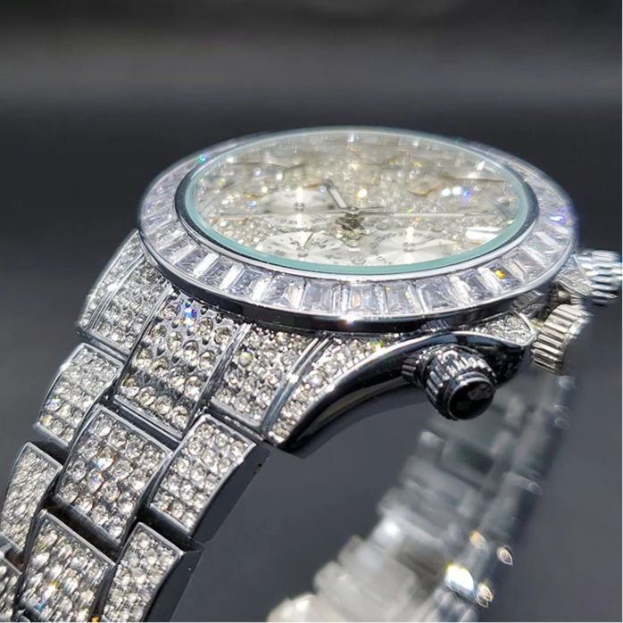 ICED OUT "SOLLINI V3" UHR - ICERAIN JEWELRY