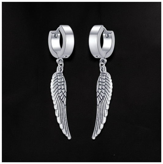EDELSTAHL "ANGELWINGS" OHRRINGE - ICERAIN JEWELRY