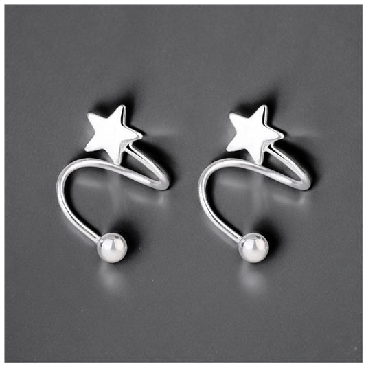 EDELSTAHL "SHOOTINGSTAR" OHRRINGE - ICERAIN JEWELRY
