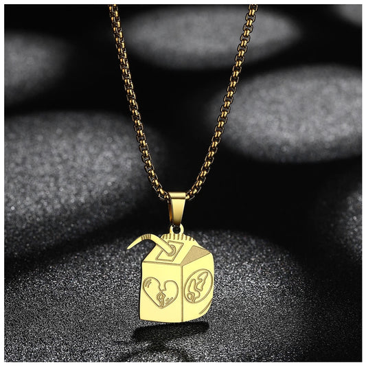 EDELSTAHL "GOLD JUICE 999" KETTE - ICERAIN JEWELRY