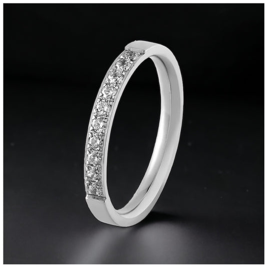 ICED OUT "SILVER CRISTALLO" RING - ICERAIN JEWELRY