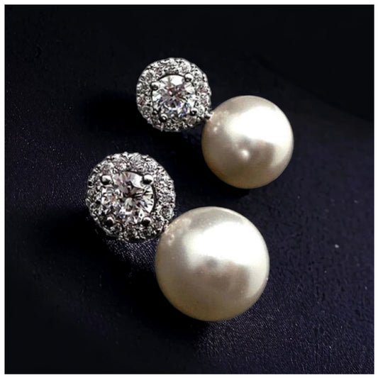 ICED OUT "ICEPEARL" OHRRINGE - ICERAIN JEWELRY