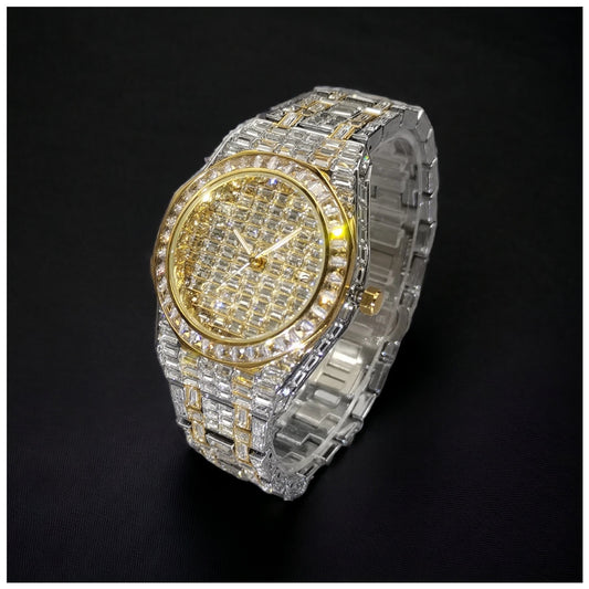 ICED OUT "VELESIMO" UHR - ICERAIN JEWELRY