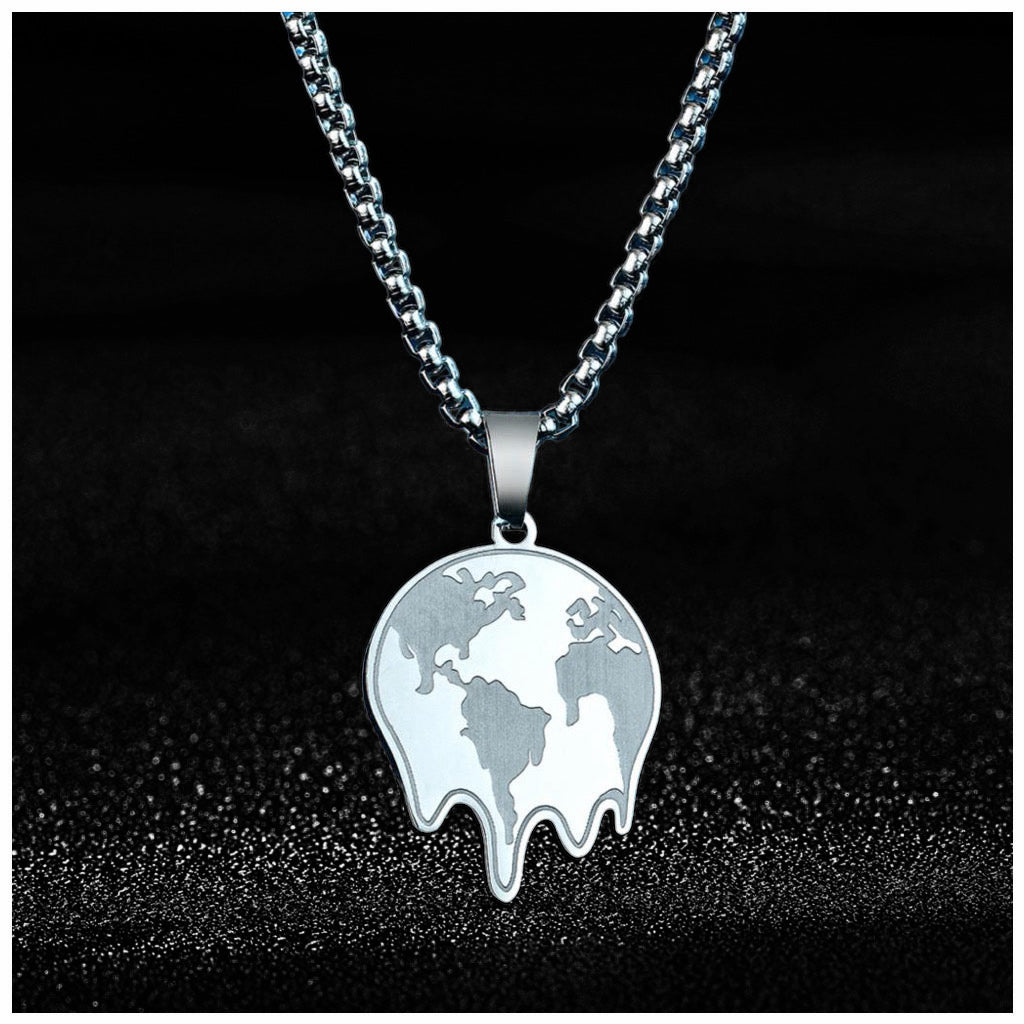 EDELSTAHL "WORLD 999" KETTE - ICERAIN JEWELRY