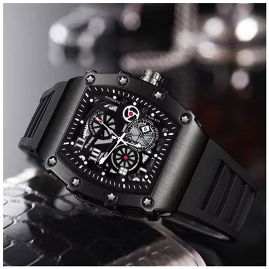 EDELSTAHL AUTOMATIK "WARRIOR" UHR - ICERAIN JEWELRY