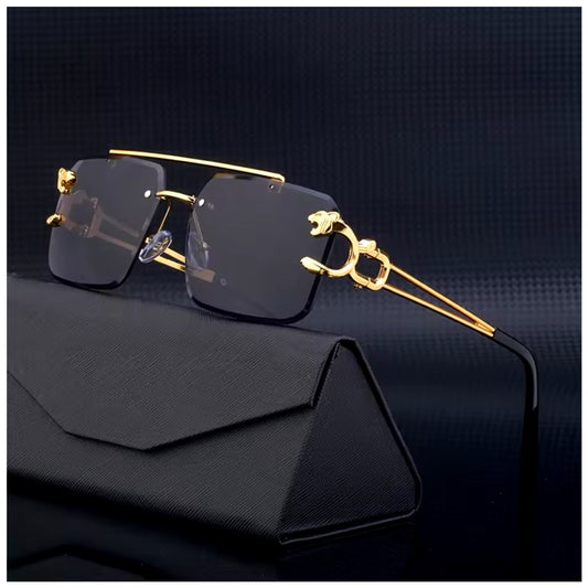 EDELSTAHL "LEOPARDO" SONNENBRILLE - ICERAIN JEWELRY