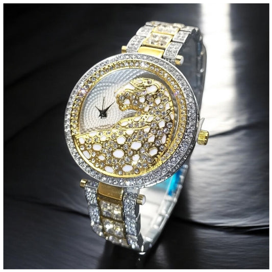 ICED OUT "LEOPARDO" UHR - ICERAIN JEWELRY