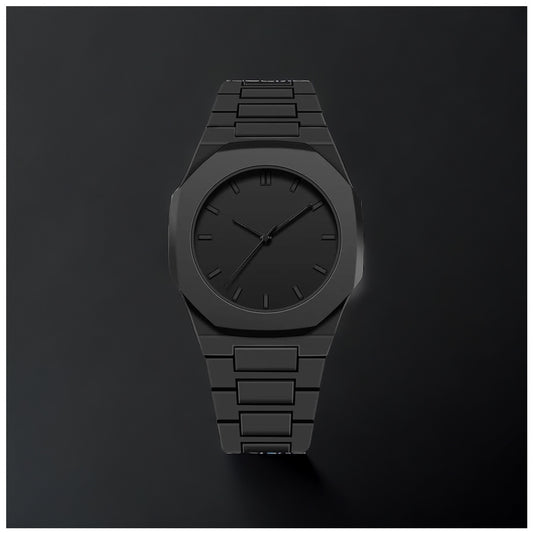 EDELSTAHL "HERMANO" UHR - ICERAIN JEWELRY