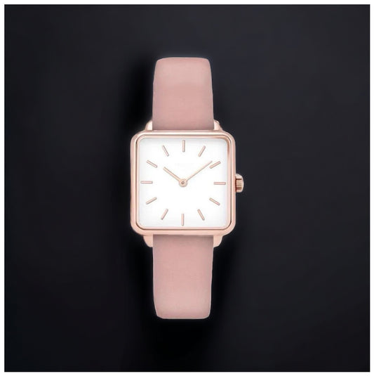 EDELSTAHL "QUADRIC" UHR - ICERAIN JEWELRY
