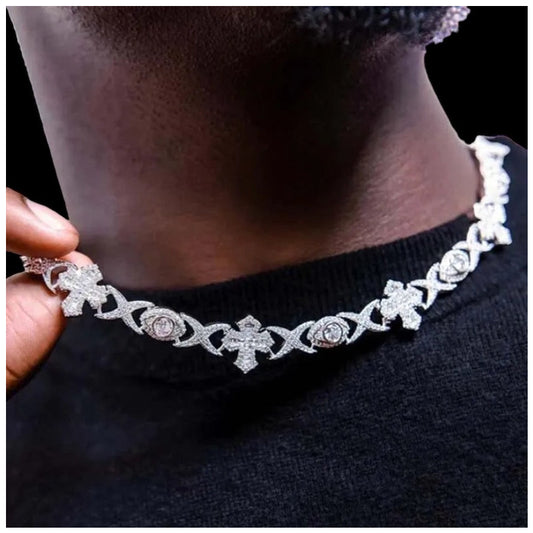 ICED OUT 10MM "COLLABO" KETTE - ICERAIN JEWELRY